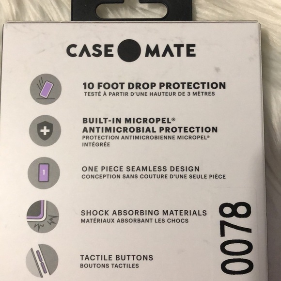 Case mate iPhone 12 mini Twinkle Stardust Case. NEW - Picture 5 of 6